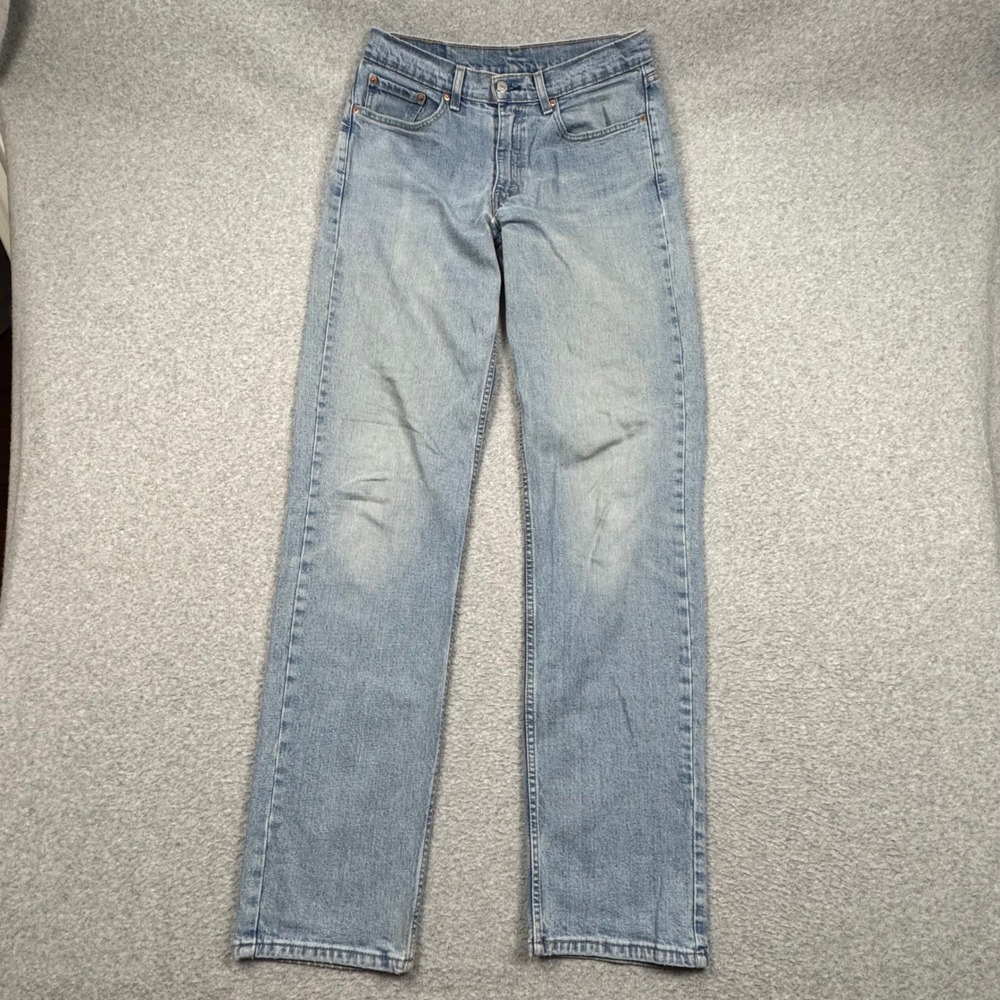 Levis 550 Relaxed Fit Light Wash Blue Denim Jeans 01550-0012 Mens 32x38